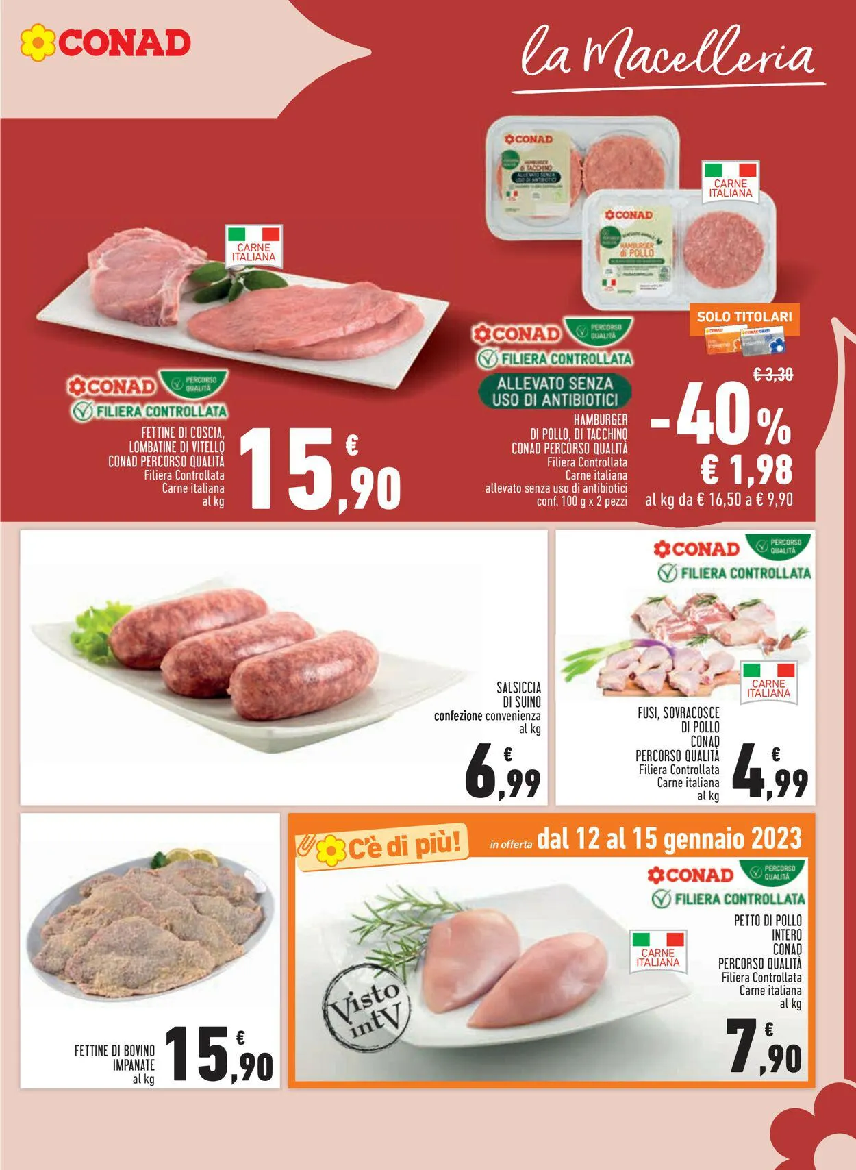Conad Volantino attuale da 4 gennaio a 1 febbraio di 2024 - Pagina del volantino 3