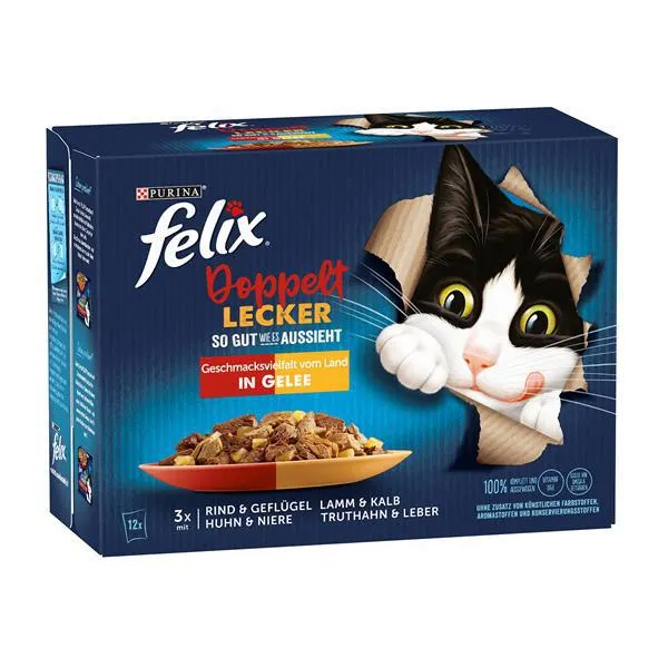 Felix Doppelt Lecker Fleisch 12er