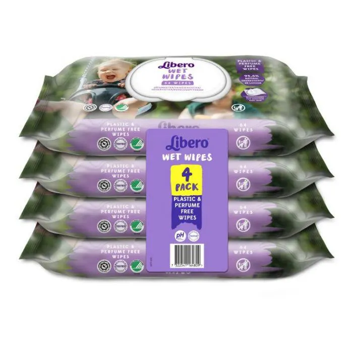 Libero 256 pcs puhdistuspyyhe Quattro