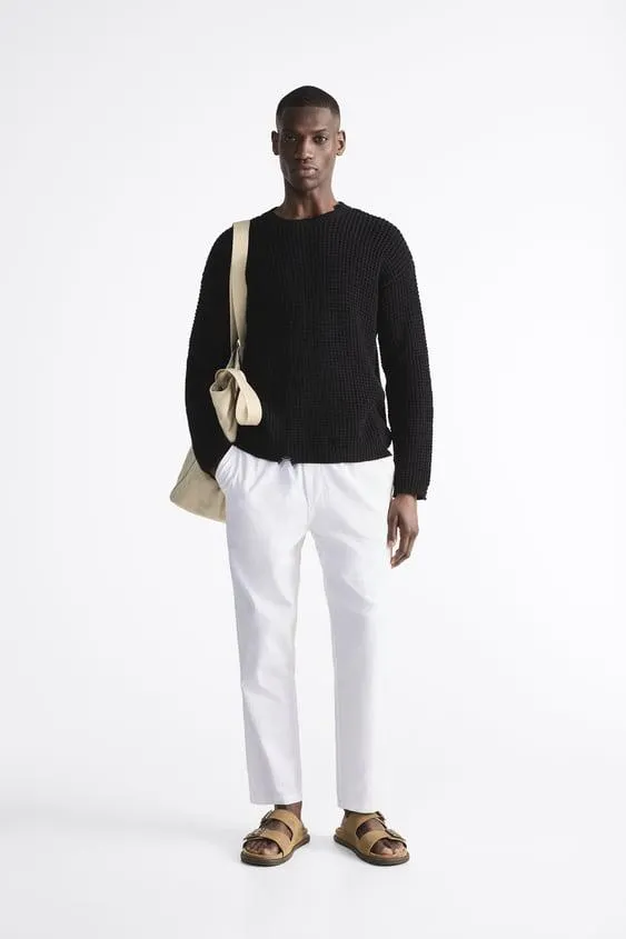 PANTALÓN LINO - ALGODÓN