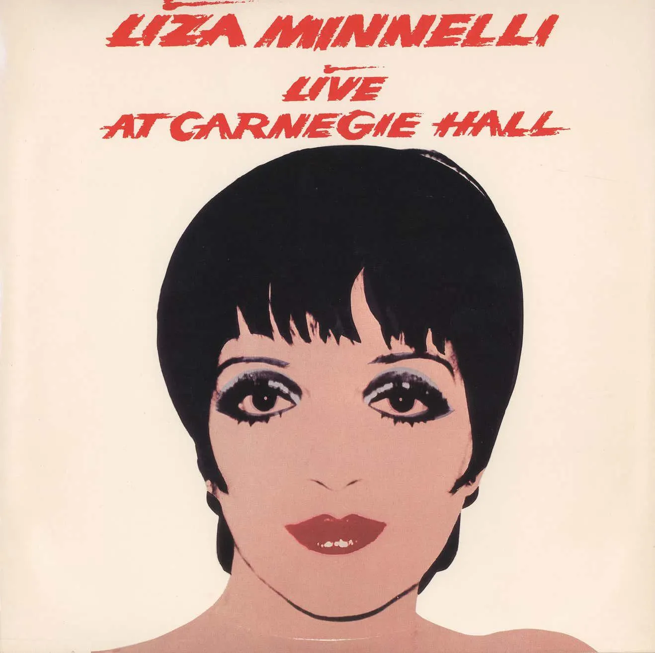 Rare original Andy Warhol record art 1981 (Warhol Liza Minnelli)