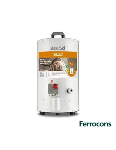 TERMOTANQUE SAIAR MULTIGAS DE PIE 50L