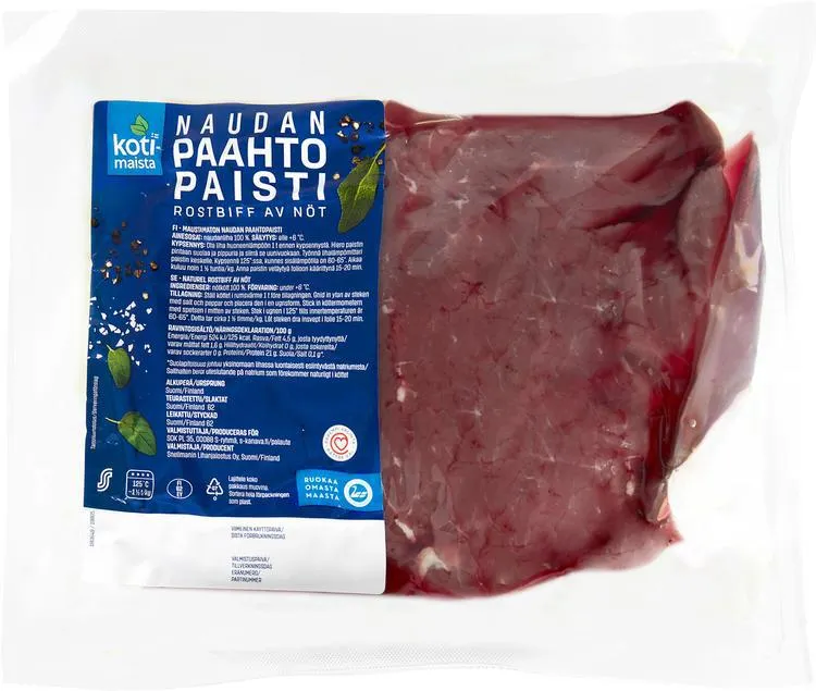 Kotimaista Naudan paahtopaistipala n1kg