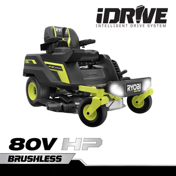 80V HP BRUSHLESS 30" LITHIUM ELECTRIC ZERO TURN RIDING MOWER