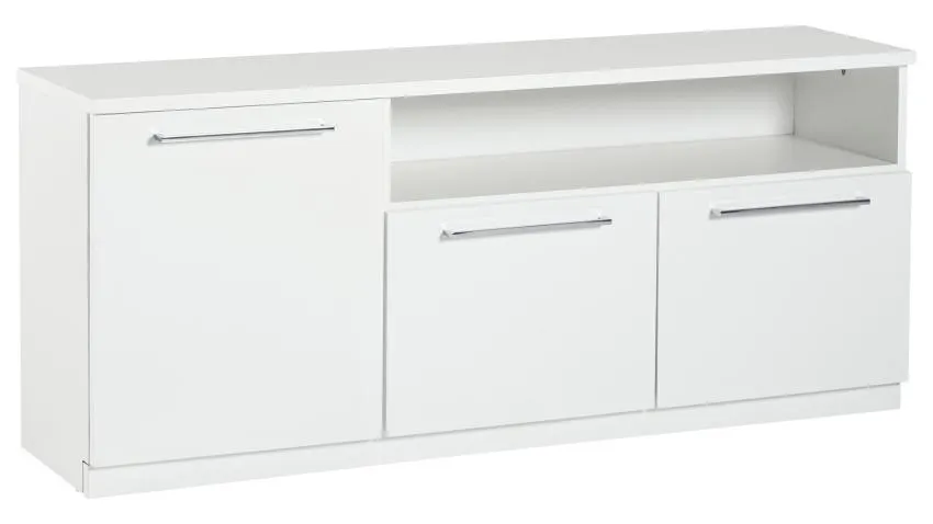 MONACO tv-taso 135 korkea Valkoinen