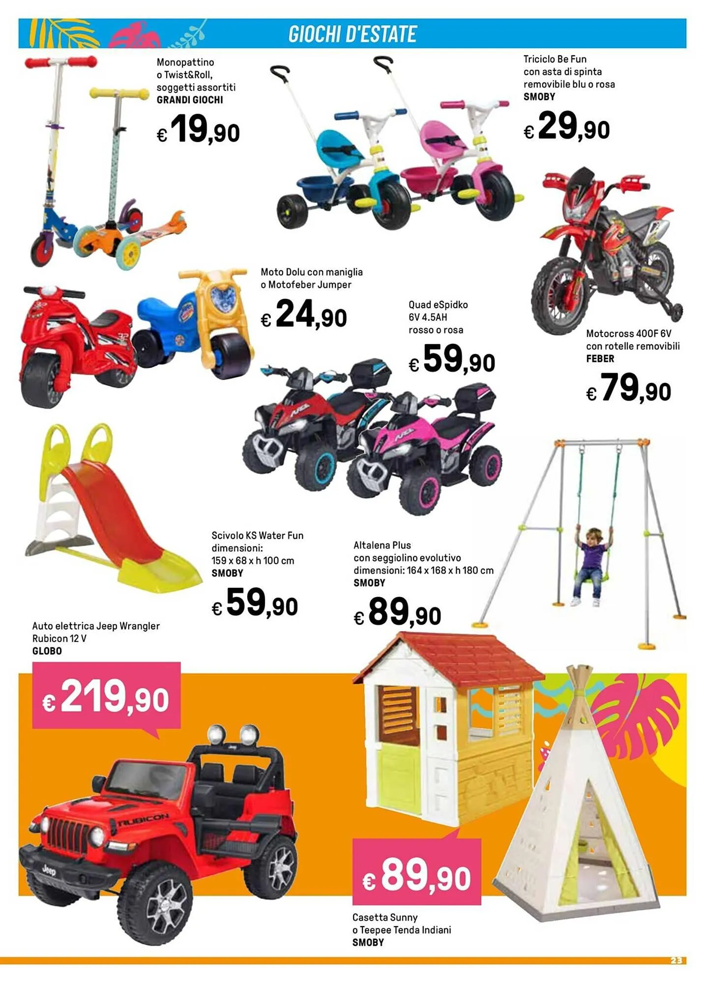 Volantino Iper La Grande da 22 maggio a 16 luglio di 2023 - Pagina del volantino 23