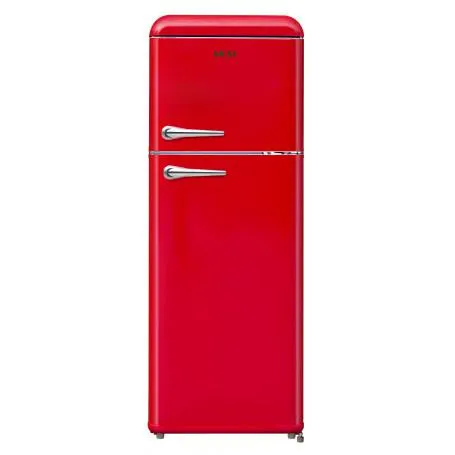 AKAI CLASS240KRD - FRIGORIFERO DOPPIA PORTA 240 LITRI ROSSO
