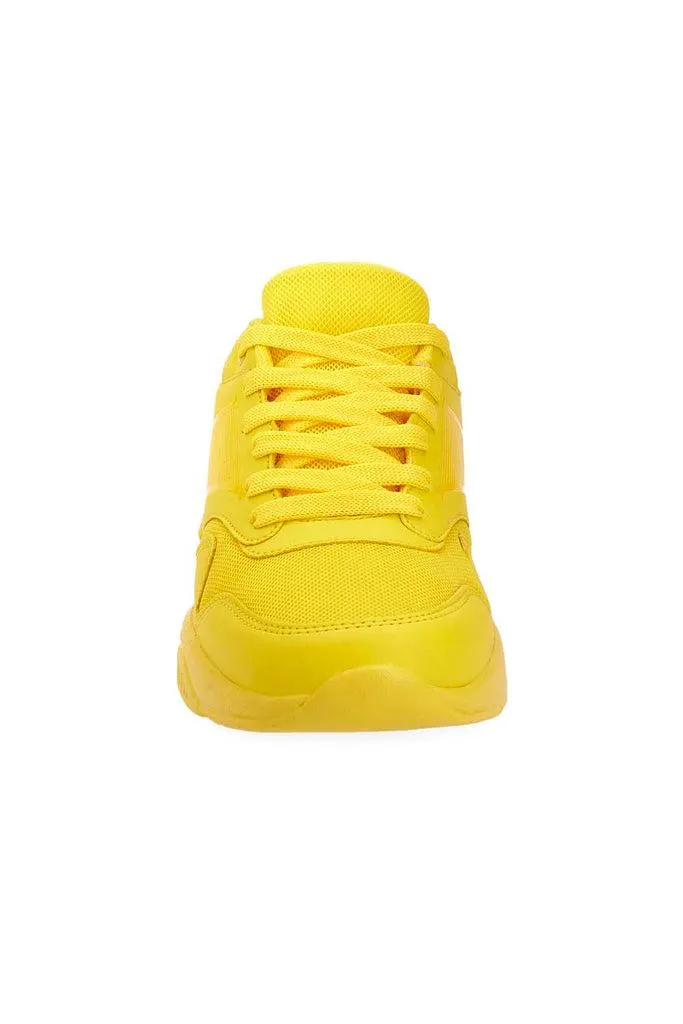 029281 Sneakers Casuales Amarillo Neon