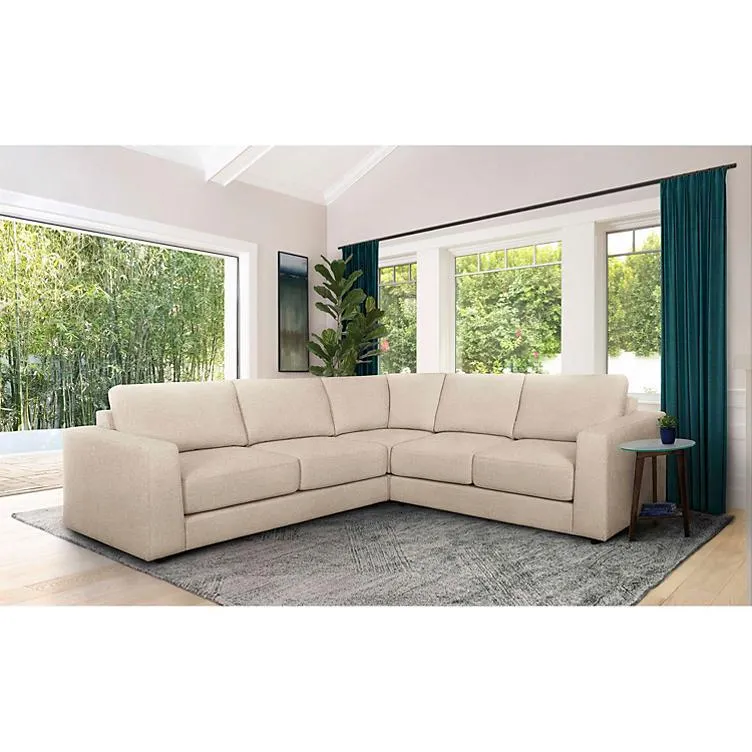 Elliot Stain-Resistant 3-Piece Sectional, Assorted Colors