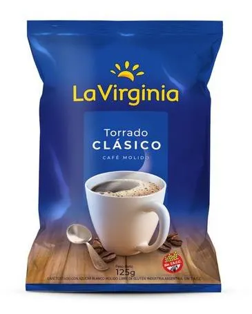 CAFE LA VIRGINIA TORRADO CLASICO X 125Grs