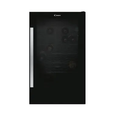 Candy DiVino CWC 150 ED/N Cantinetta vino con compressore Libera installazione Nero 41 bottiglia/bottiglie