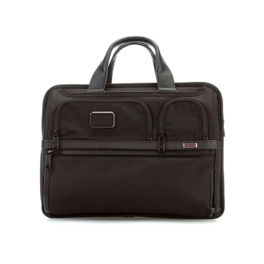 Briefcase Alpha Expandable Organizer Laptop Negro