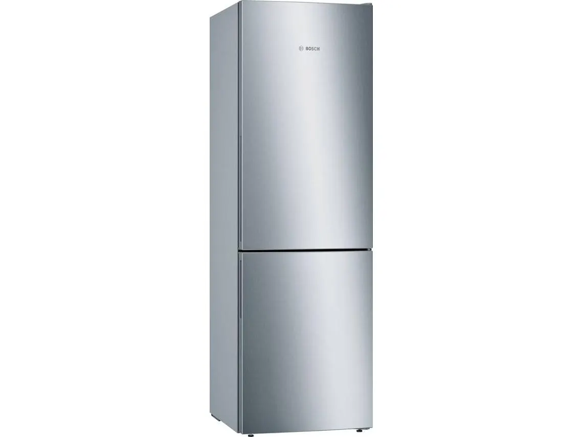Frigorífico Combinado BOSCH KGE36AICA (Low Frost - 186 cm - 308 L - Inox)