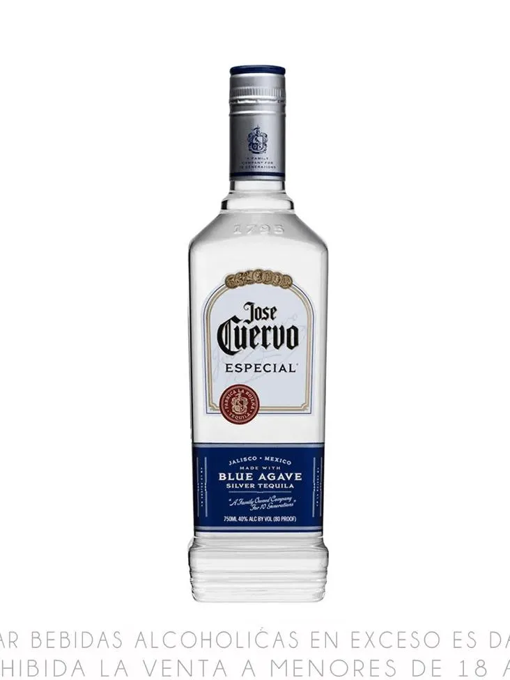 TEQUILA JOSE CUERVO SILVER 750ML