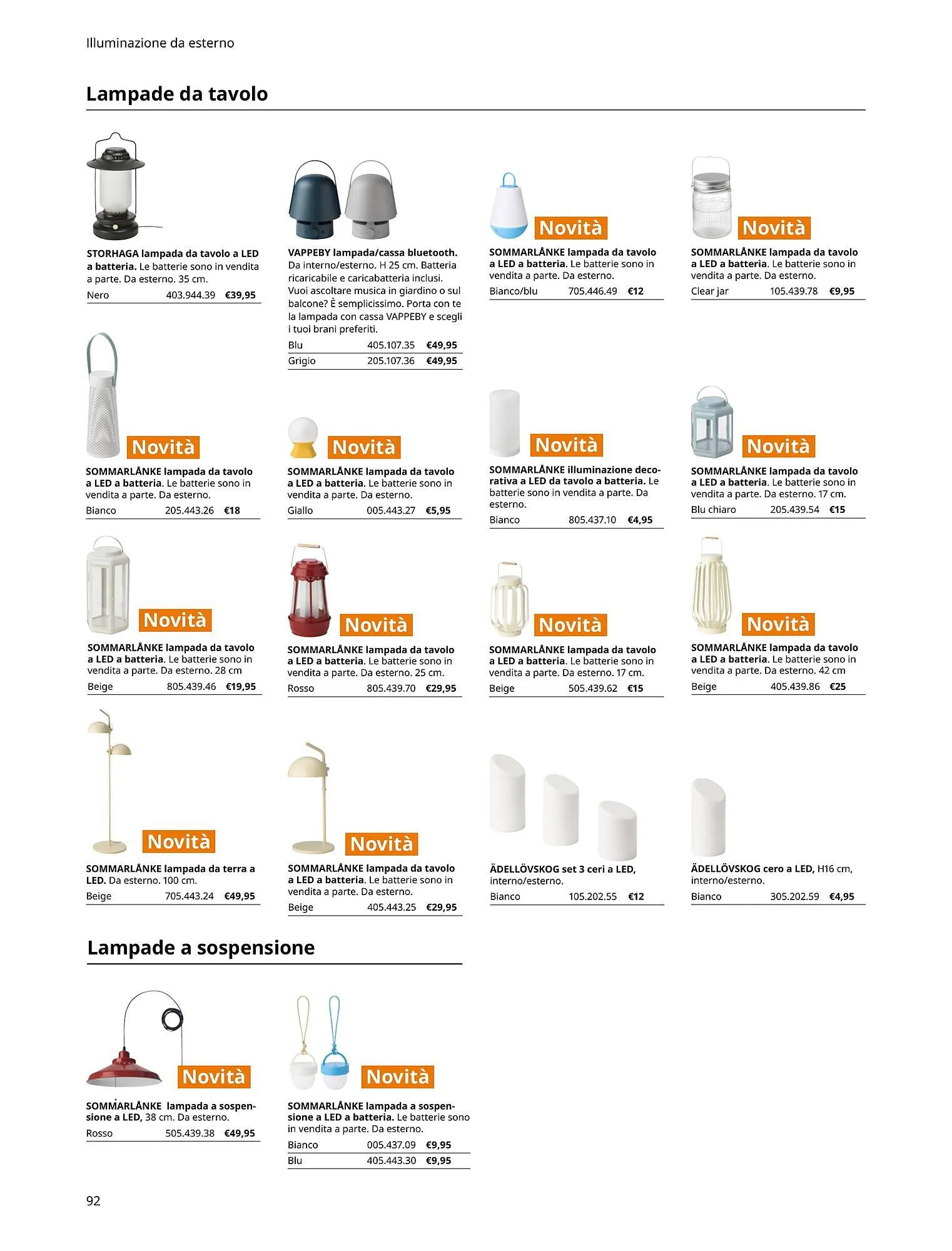 Volantino IKEA da 10 marzo a 30 settembre di 2023 - Pagina del volantino 92