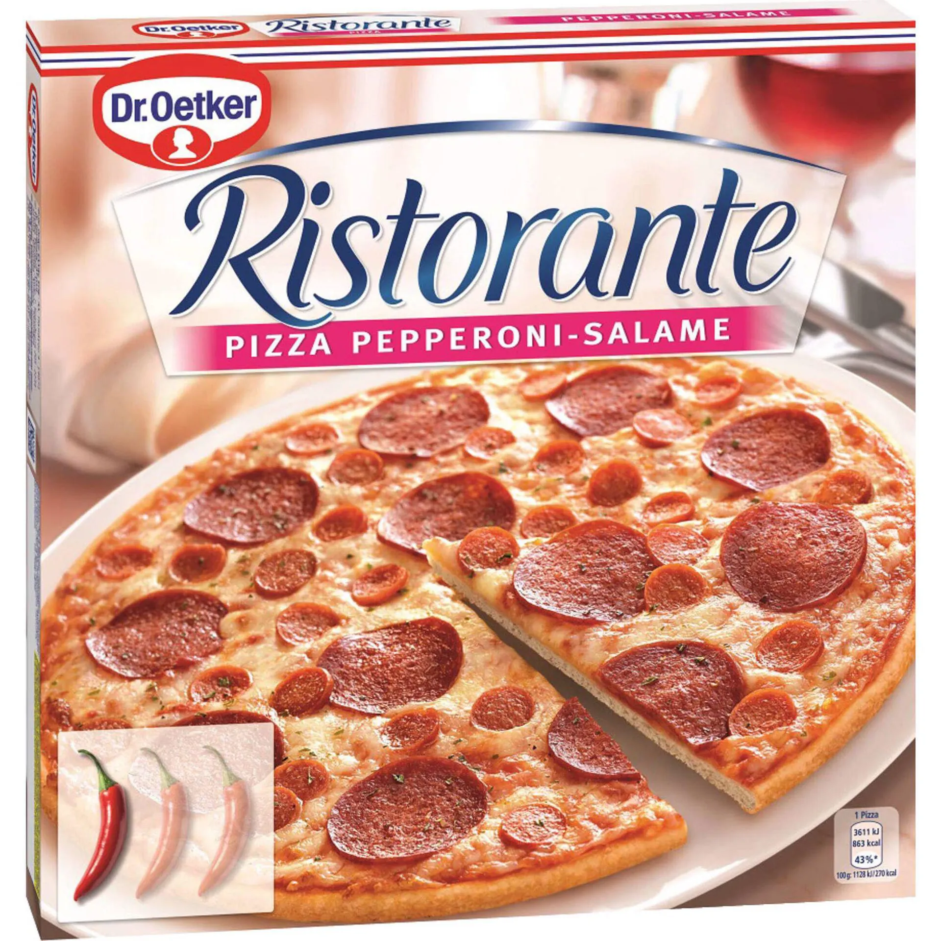 Pizza Ristorante de Pepperoni e Salame