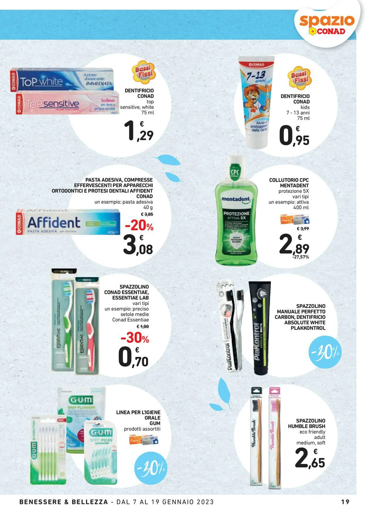 Conad Volantino attuale da 4 gennaio a 1 febbraio di 2024 - Pagina del volantino 19