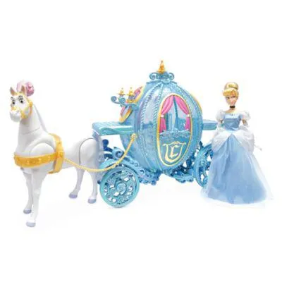 Disney Store Cinderella Carriage Playset For Kids