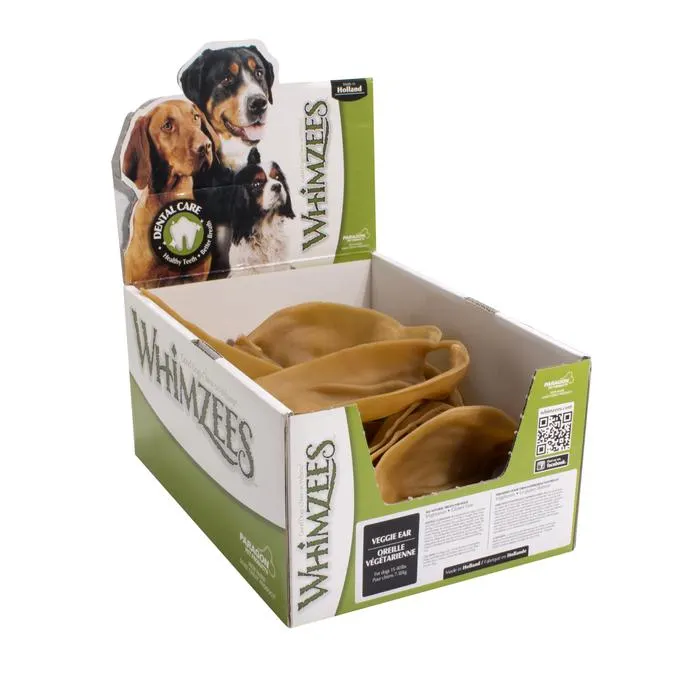 Whimzees Dog Natural Treat Veggie Ear Single