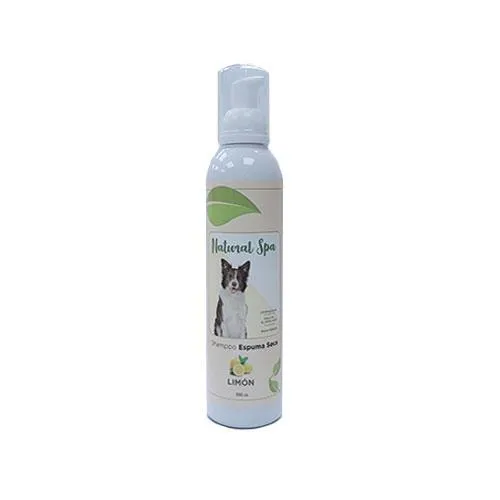 SHAMPOO ESPUMA SECA AROMA LÍMON PERRO