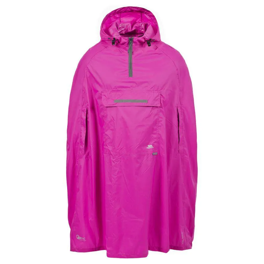 Trespass Unisex Waterproof Poncho Qikpac