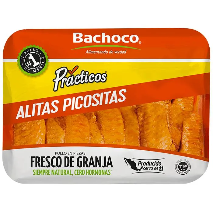 ALAS MARINADAS PICOSITAS BACHOCO