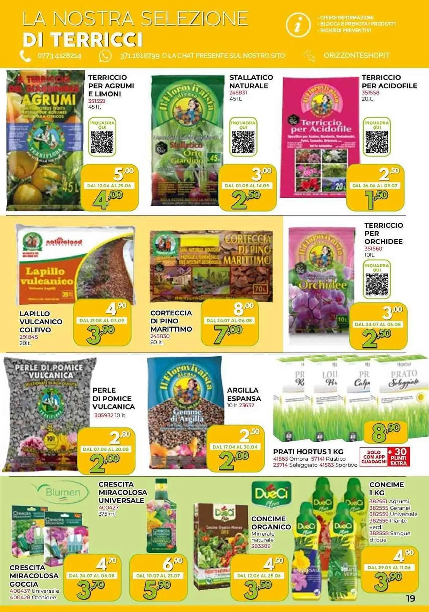 Volantino Orizzonte da 11 aprile a 1 ottobre di 2023 - Pagina del volantino 19