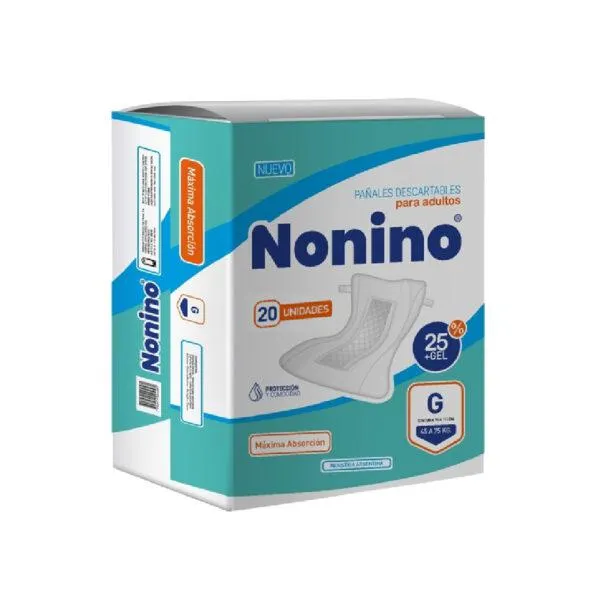 Pañales Nonino Clasicos Unisex G