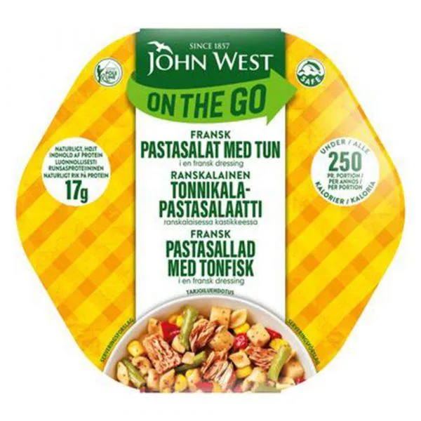 JOHN WEST RANSKAL. TONNIKALASALAATTI