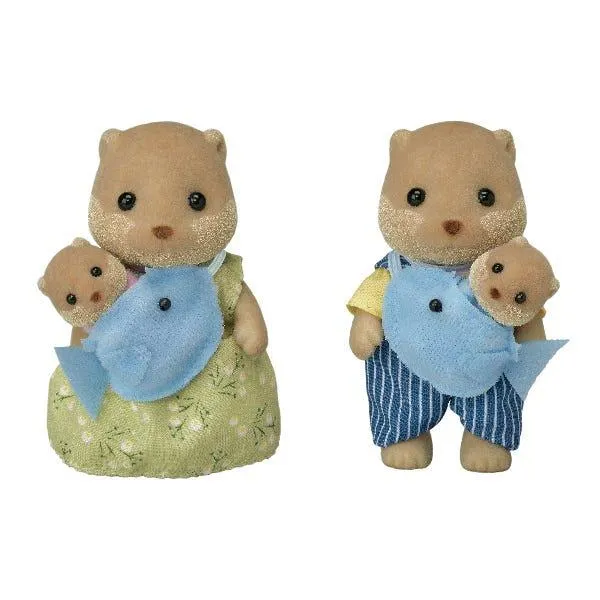 Sylvanian Families Splashy Otter Family