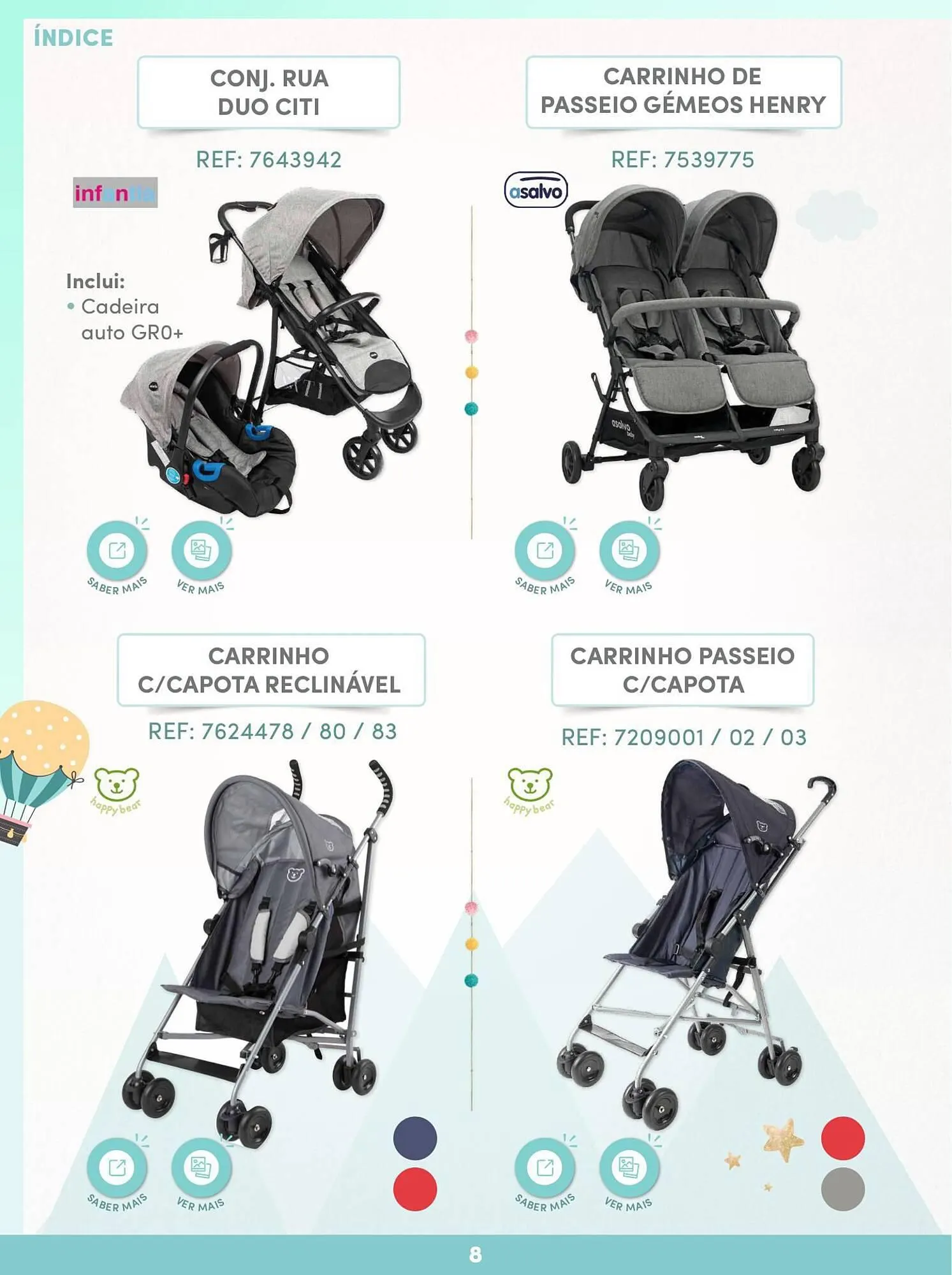 Folheto Catálogo Continente - Puericultura de 17 de janeiro até 31 de dezembro 2023 - Pagina 8