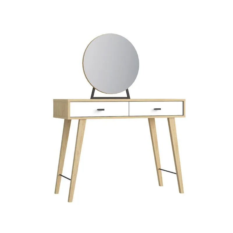 Tocador Livea 97,4*39,6*129Cm Natural/Blanco