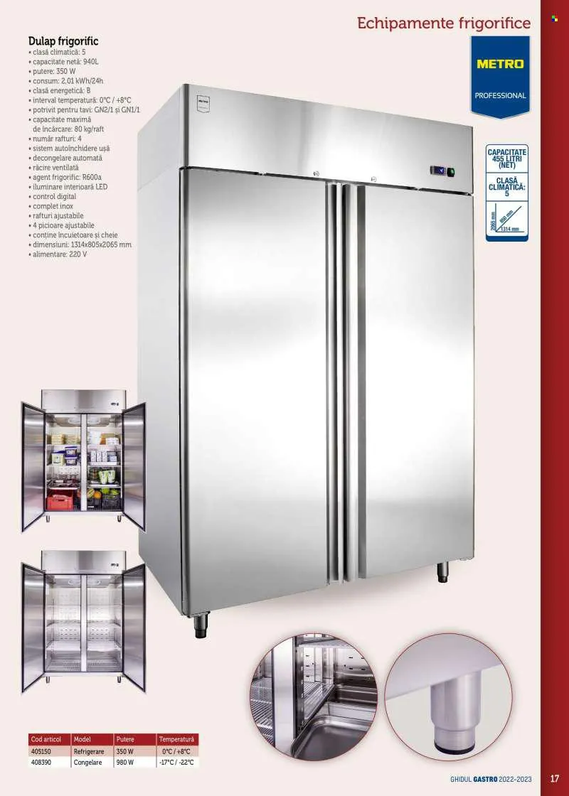 Catalog Cataloage Metro - 21.01.2022 - 31.12.2023. de la 21 ianuarie până la 31 decembrie 2023 - Revista Pagina 17