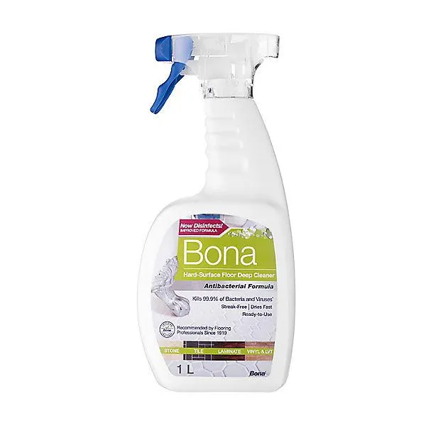 Bona Antibacterial Hard Floor Cleaner Spray 1L
