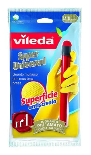 VILEDA GUANTI ANTISCIVOLO UNIVERSALI TAGLIA PICCOLA
