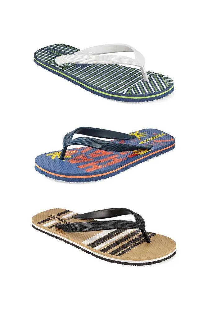 027998 Sandalia Playera Caballero Combo 3X1 Multicolor
