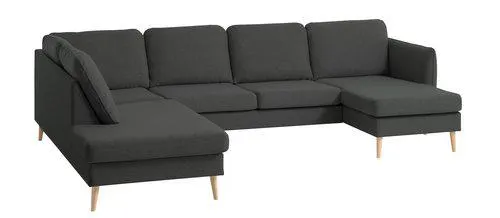 Bank AARHUS hoek links d. grijs