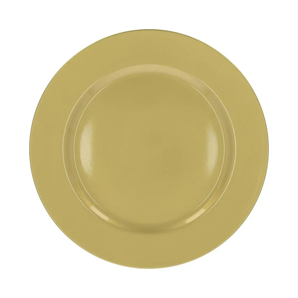 Plato base PP navideño diámetro 33 cm