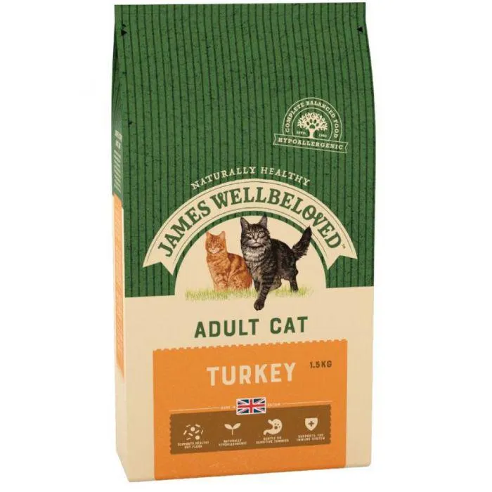 James Wellbeloved Adult Turkey & Rice 1.5kg