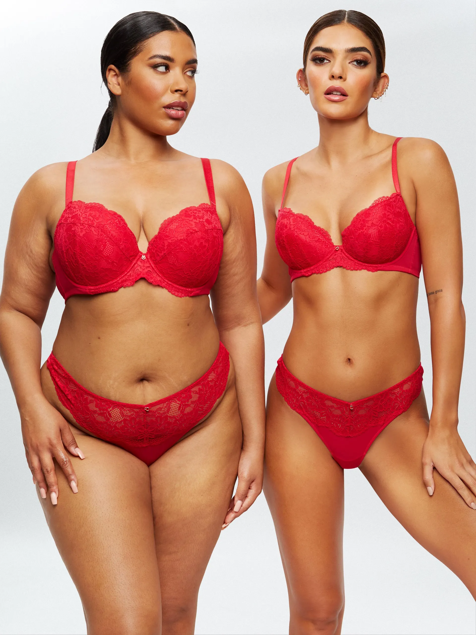 Sexy Lace Planet Padded Plunge Bra