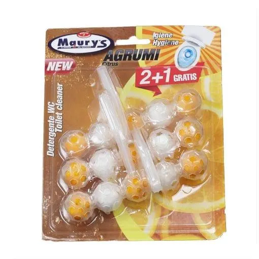 MAURY'S TAVOLETTA DETERGENTE WC 2 +1 AGRUMI
