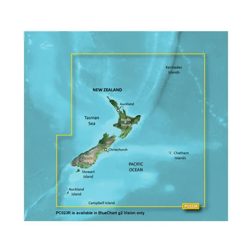 Garmin G3 Vision NZ Chart