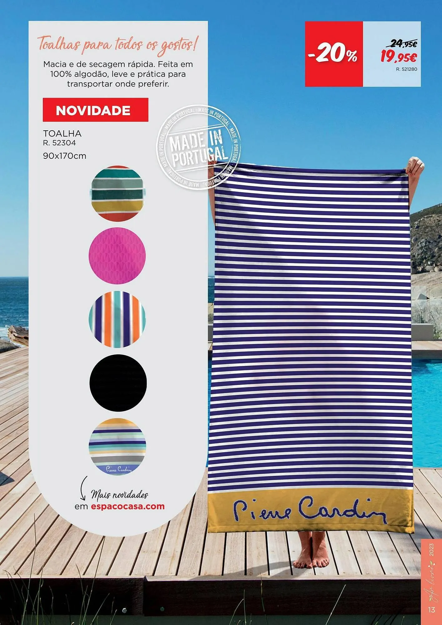 Folheto Folheto Espaço Casa de 26 de abril até 31 de agosto 2023 - Pagina 13