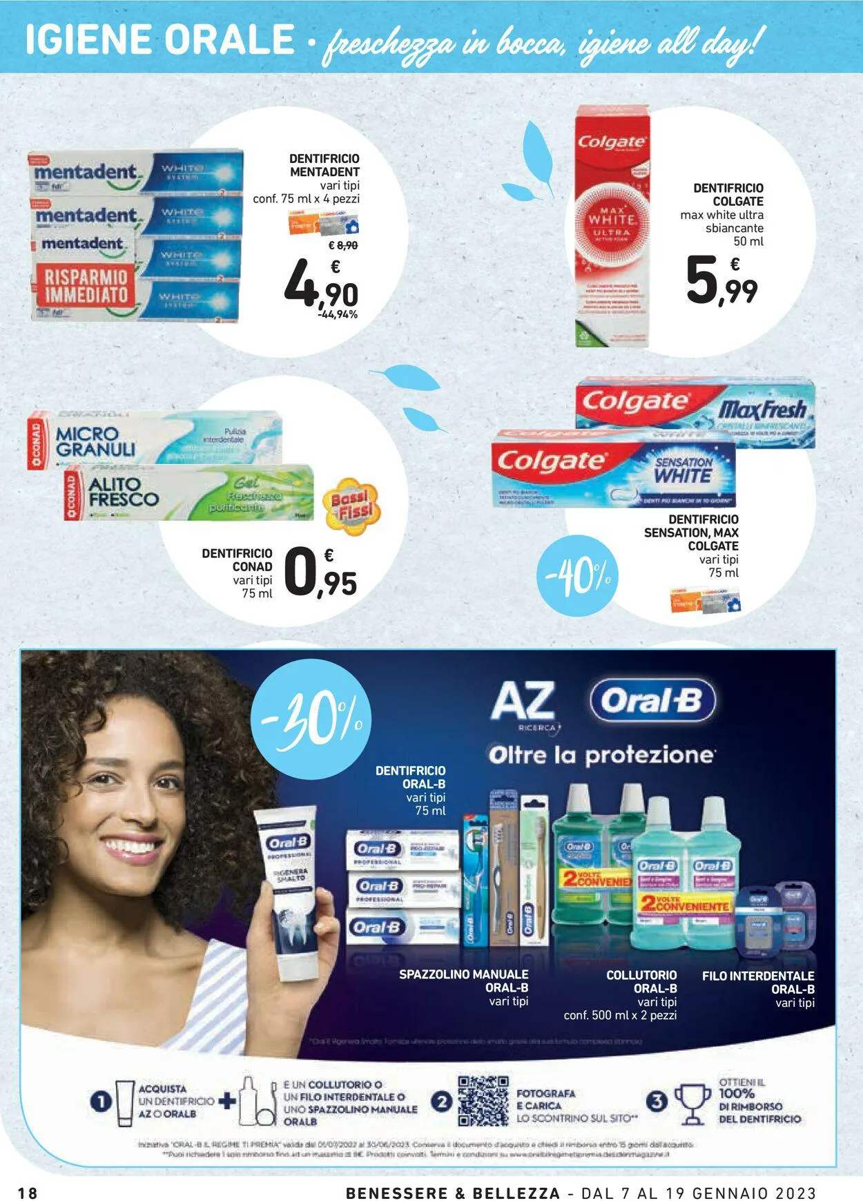 Conad Volantino attuale da 4 gennaio a 1 febbraio di 2024 - Pagina del volantino 18