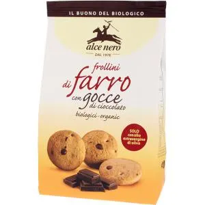 FROLLINI DI FARRO CON GOCCE DI CIOCCOLATO 300gr -