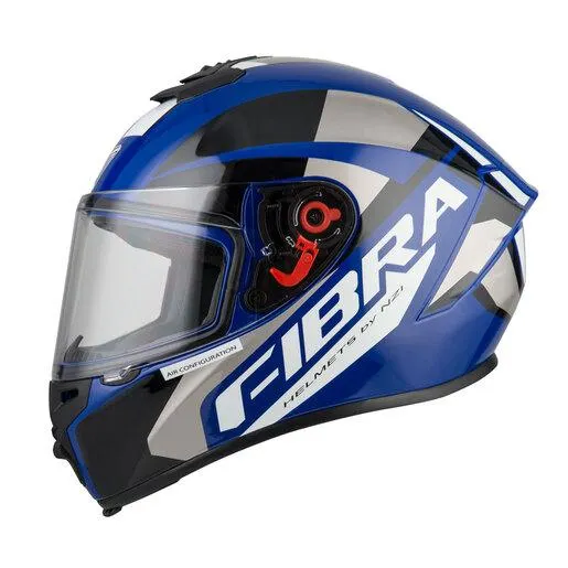 Cerrado CASCO FIBRA GIGA GLOBAL AZUL-NEGRO