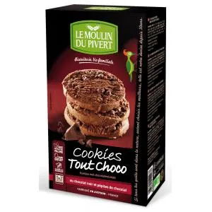 COOKIES AL CACAO CON PEPITE DI CIOCCOLATO 175gr -