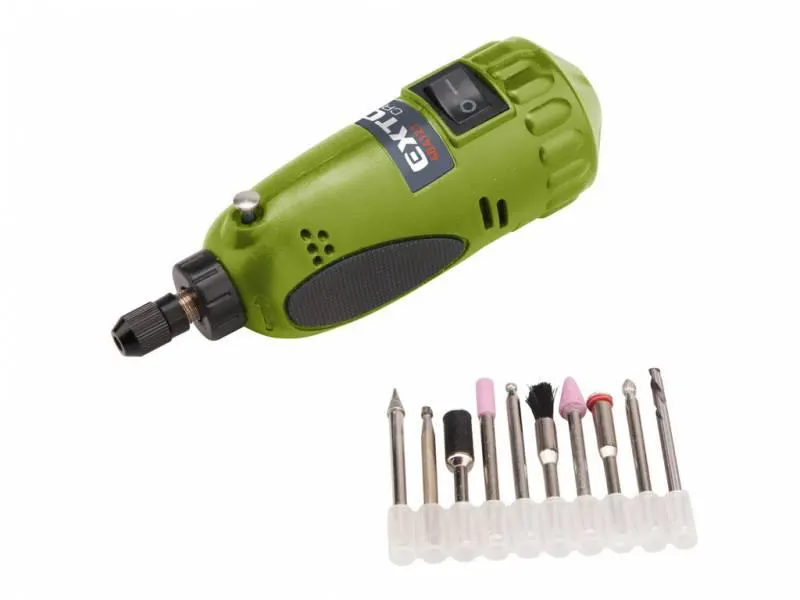 EXTOL CRAFT Mini vŕtačka/brúska s transformátorom 18V