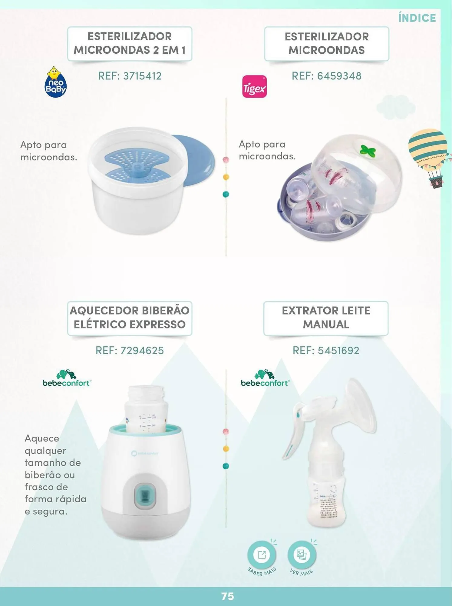 Folheto Catálogo Continente - Puericultura de 17 de janeiro até 31 de dezembro 2023 - Pagina 75