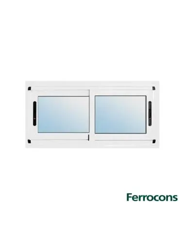 VENT.AL. CORR. C/VIDRIO 120X060 STOCK